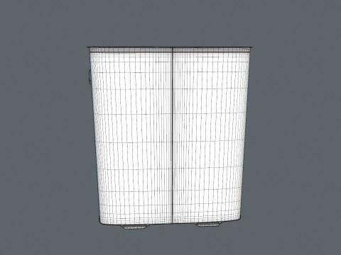 Laundry Basket 3D Model