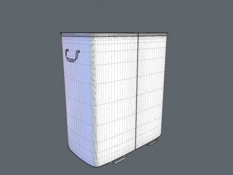 Laundry Basket 3D Model