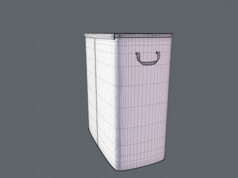Laundry Basket 3D Model