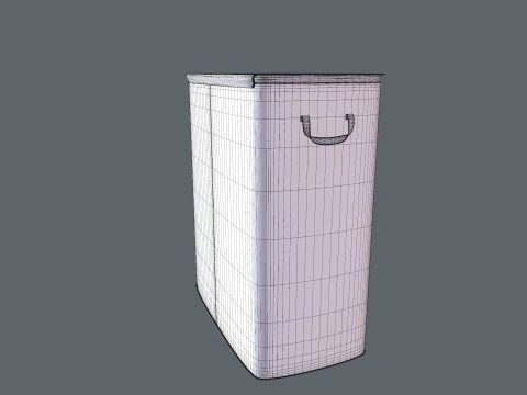 Laundry Basket 3D Model
