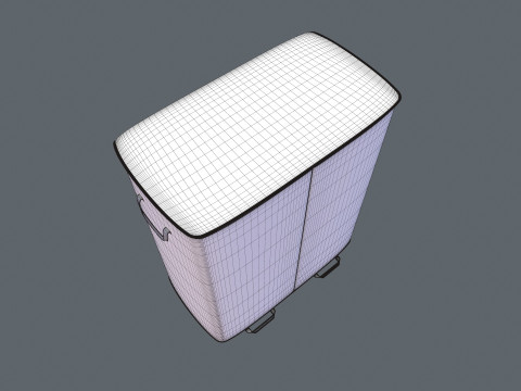 Laundry Basket 3D Model