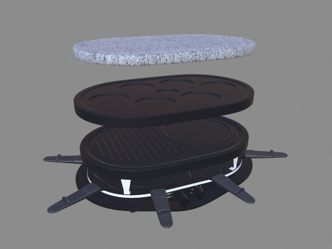 Russell Hobbs Occasions 8 Pan 3D Model