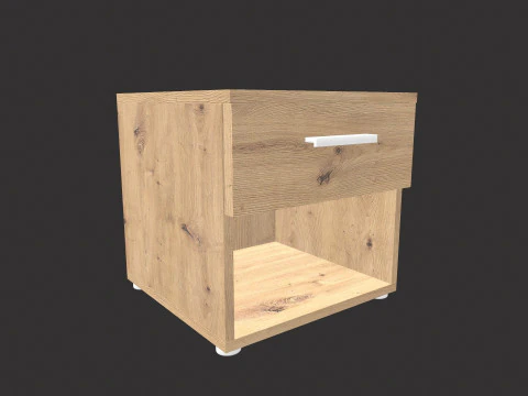 사이드 테이블 3D 모델