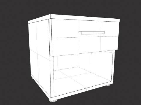 Side Table 3D Model