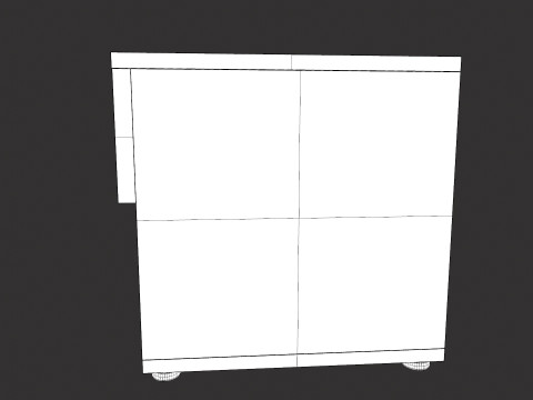 Beistelltisch 3D Modell