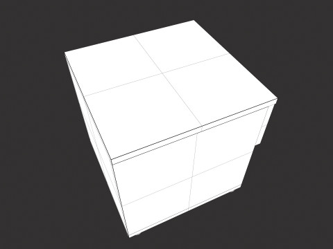 Beistelltisch 3D Modell