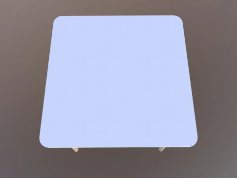 Table square 3D Model