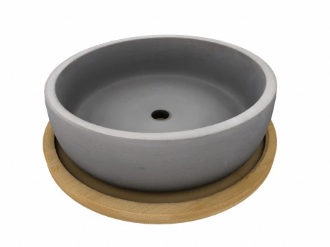 Indoor Plant Pot 3D Model