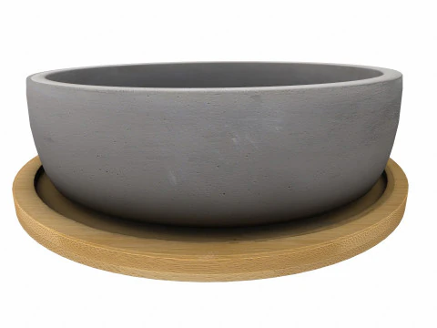 Indoor Plant Pot 3D Model
