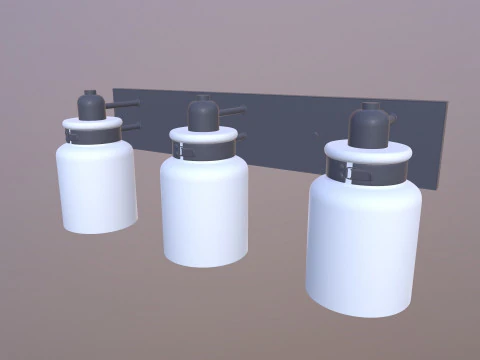 Oil Container 3D Model