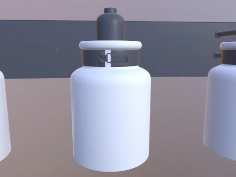 Oil Container 3D Model