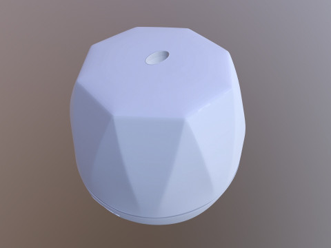 Oil Diffuser Air Purifier 3D Model