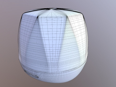 Oil Diffuser Air Purifier 3D Model
