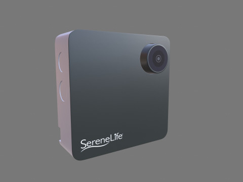 Serene Life Clip-on tragbare Kamera 1080P 3D Modell