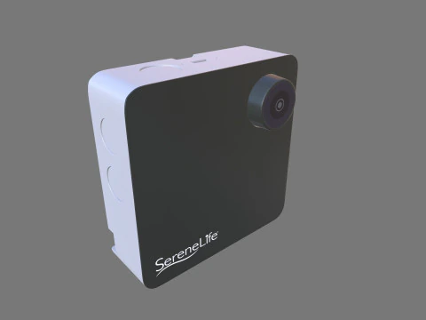 Serene Life Clip-on Wearable Camera 1080P 3D Model