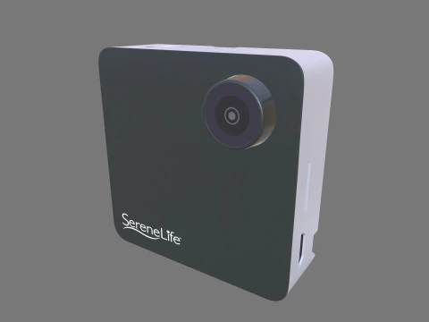Serene Life Clip-on Wearable Camera 1080P 3D Model