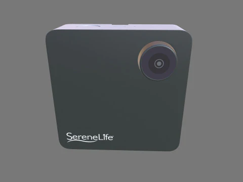 Serene Life Clip-on Wearable Camera 1080P 3D Model