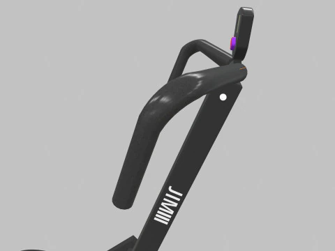 Upright Squat Machine Assist Row 3D Model