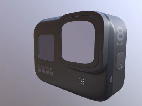 ゴープロ 3Dモデル