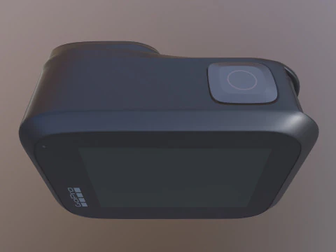 ゴープロ 3Dモデル