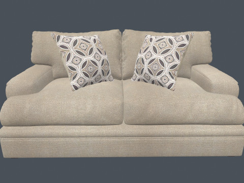 Signature Design Sofa 3D Model