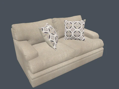 Signature Design Sofa 3D Model