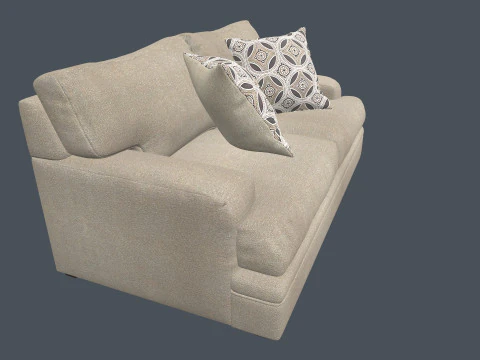 Signature Design Sofa 3D Model