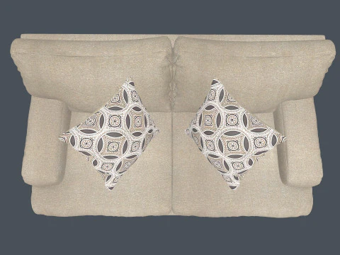 Signature Design Sofa 3D Model