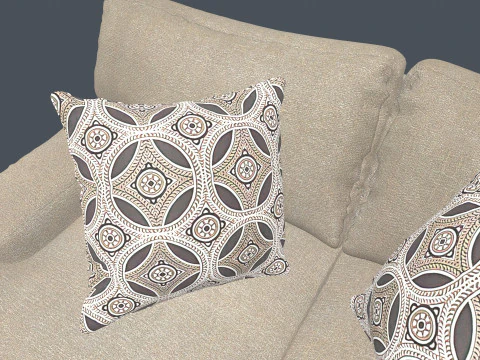Signature Design Sofa 3D Model