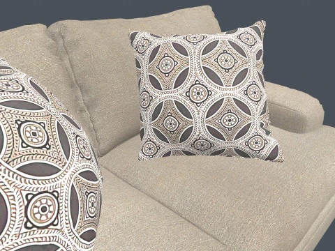 Signature Design Sofa 3D Model