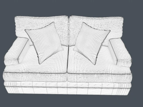 Signature Design Sofa 3D Model