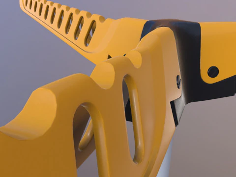 Foldable Clothes Drying Rack 3D Model