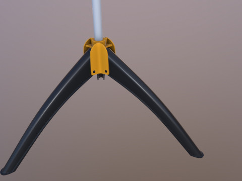 Rack de secagem de roupas dobr&aacute;vel Modelo 3D