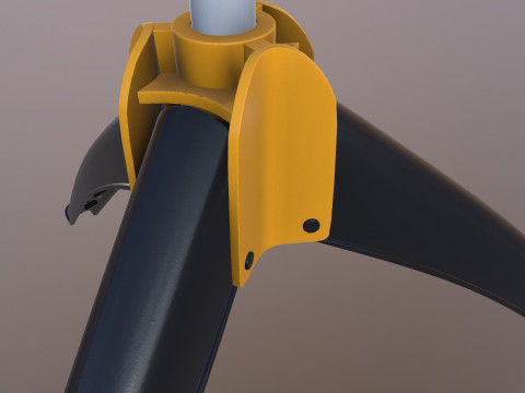 Rack de secagem de roupas dobr&aacute;vel Modelo 3D