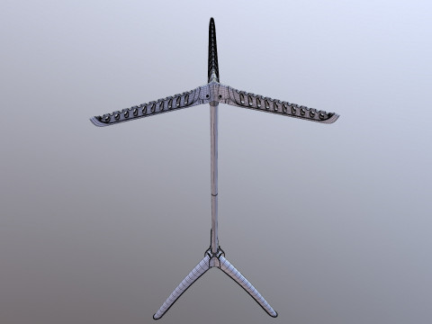 Rack de secagem de roupas dobr&aacute;vel Modelo 3D