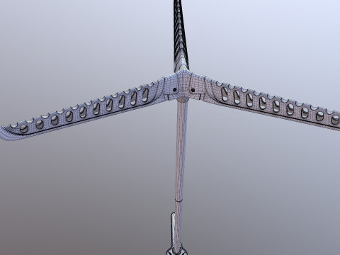 Rack de secagem de roupas dobr&aacute;vel Modelo 3D