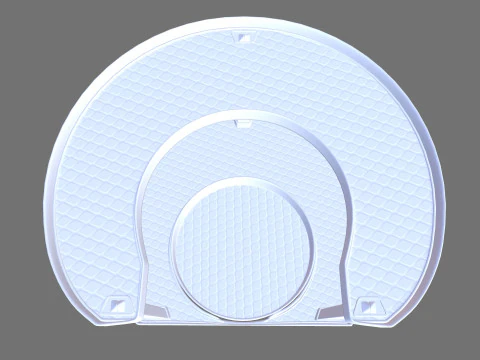 Racks Rotating Spice Holder Shelf 3D Model