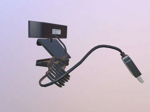 ウェブカメラ 3Dモデル