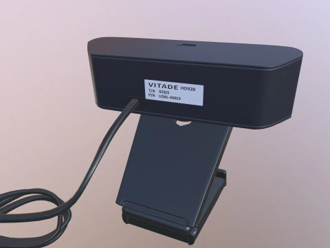 ウェブカメラ 3Dモデル