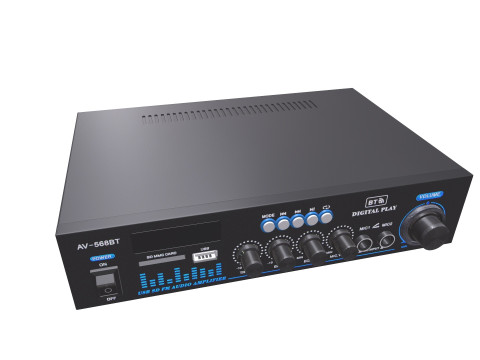 amplificador de audio Modelo 3D