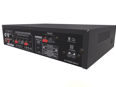 Amplifier audio 3D Model
