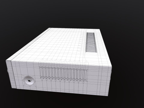 amplificador de audio Modelo 3D