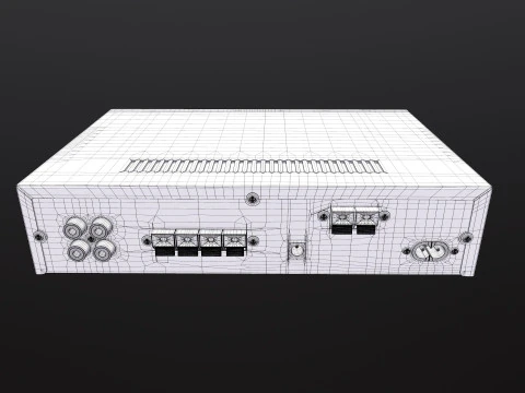Amplifier audio 3D Model