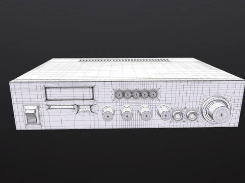 Amplifier audio 3D Model