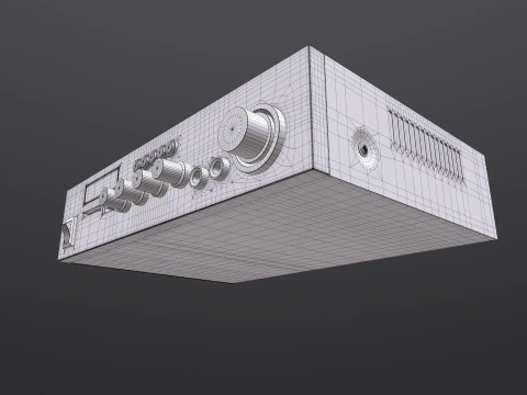 Amplifier audio 3D Model