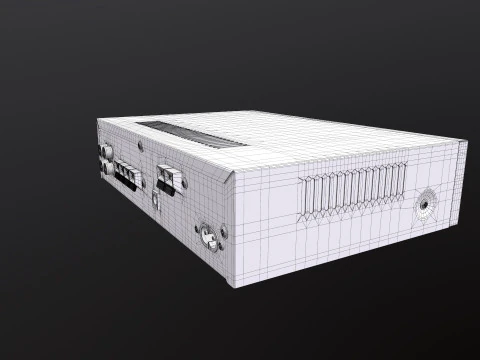 Amplifier audio 3D Model