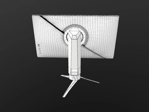 ASUS ROG Monitor 3D Model