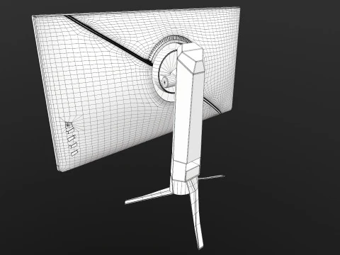 ASUS ROG Monitor 3D Model