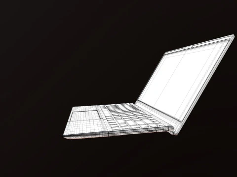 ASUS Zen Book 3D Model