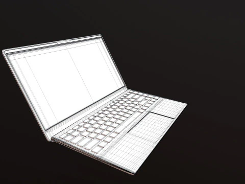 ASUS Zen Book 3D Model